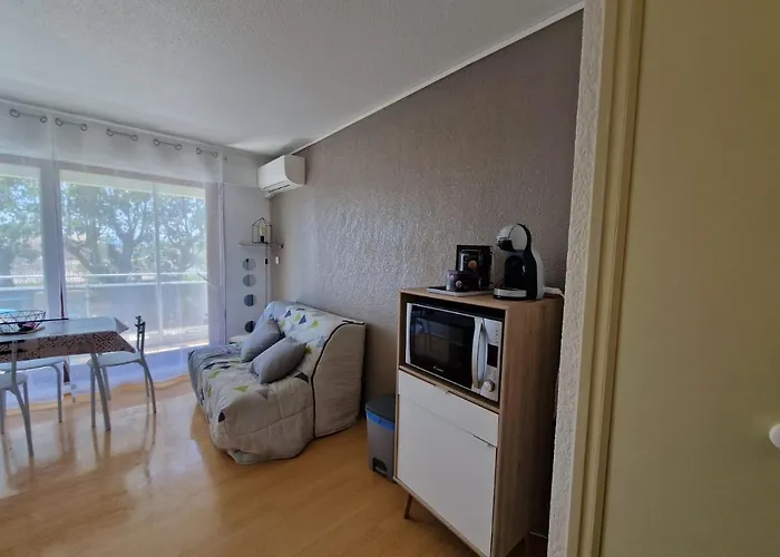 Studio Cabine Canet Plage Parking